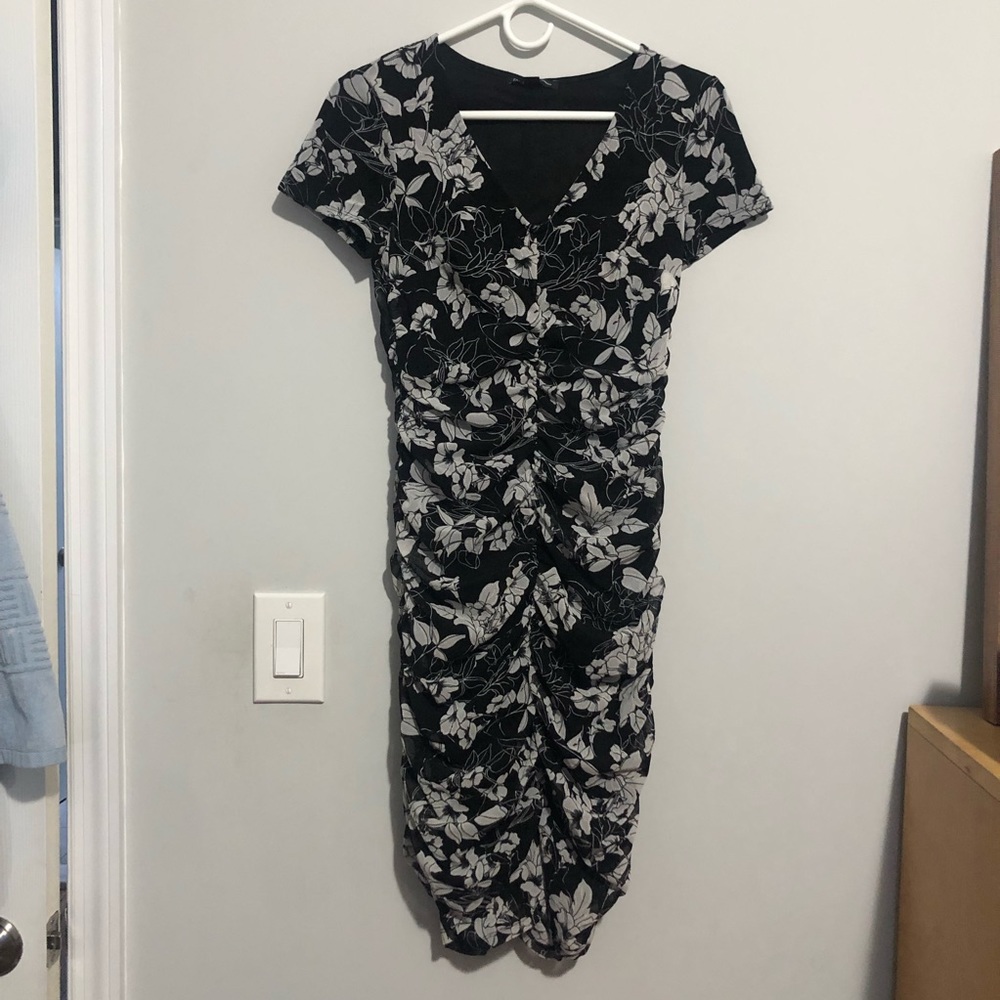 INC International Concepts Floral Midi Dress, S